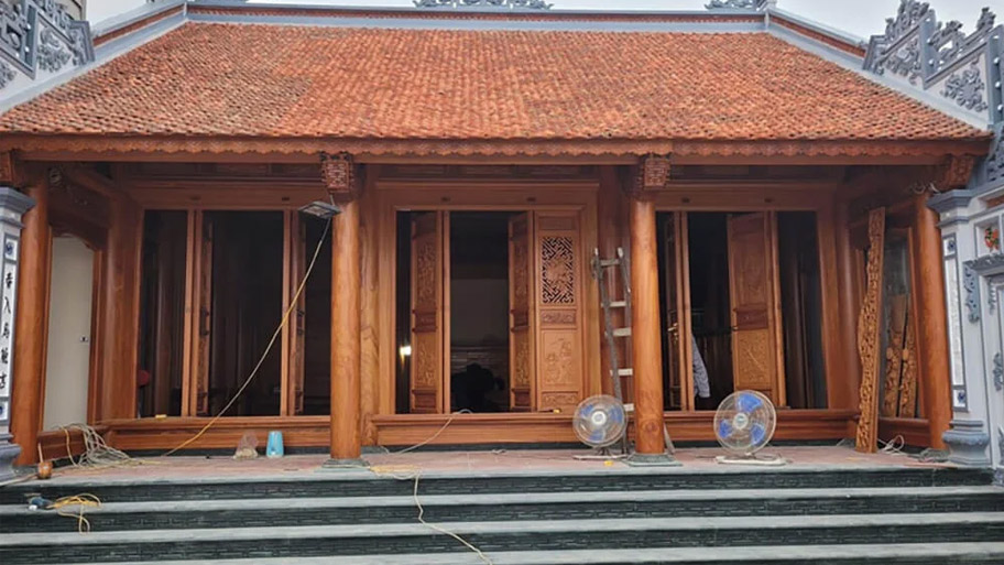 Cải tạo mặt tiền nhà 3 gian