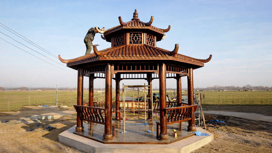 Chi phí thi công nhà gỗ bát giác