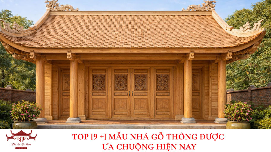 Top [9 +] mẫu nhà gỗ thông được ưa chuộng hiện nay