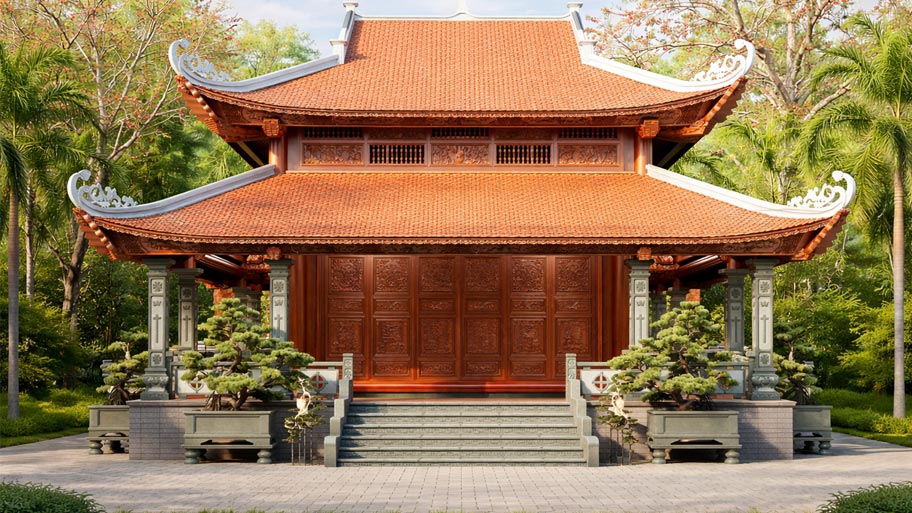 Mẫu nhà thờ 1 gian
