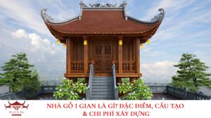 Nhà gỗ 1 gian