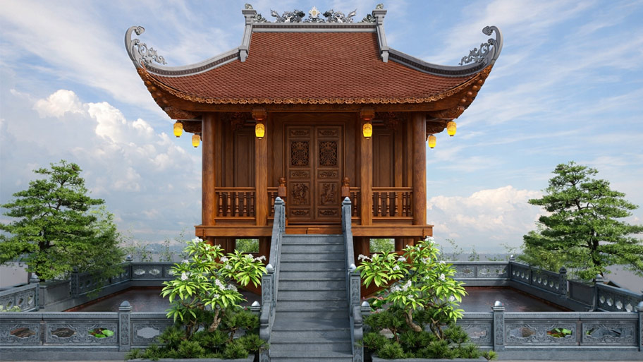 Nhà gỗ 1 gian là gì
