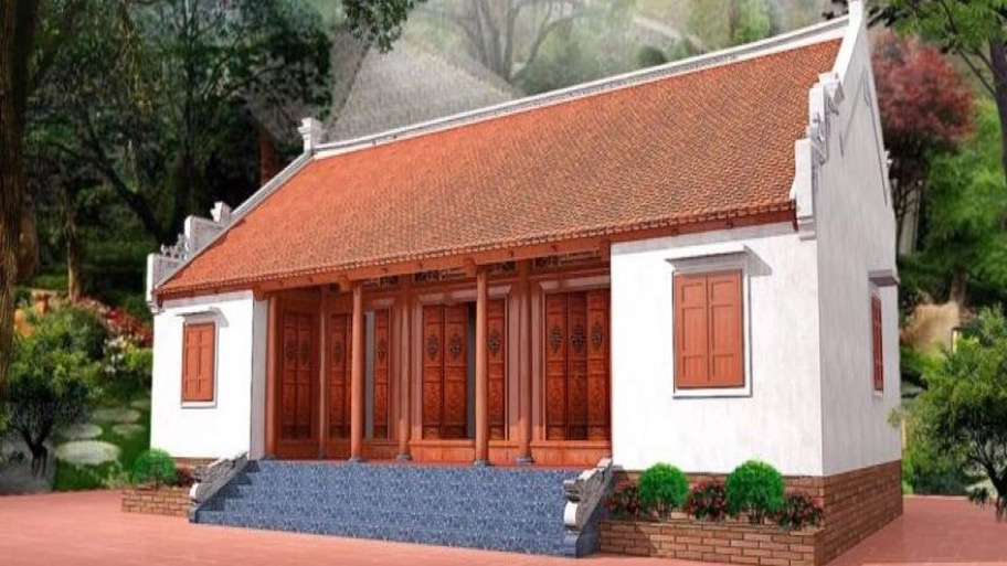 Nhà gỗ 3 gian 2 chái đẹp mê ly