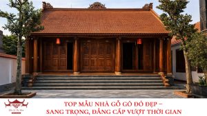 Nhà gỗ gõ đỏ