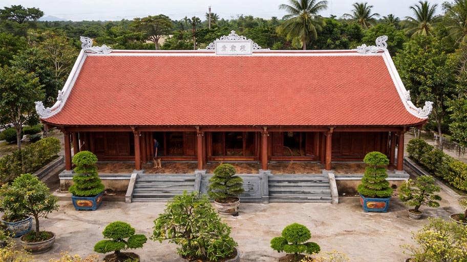 Nhà thờ tự 5 gian 2 mái