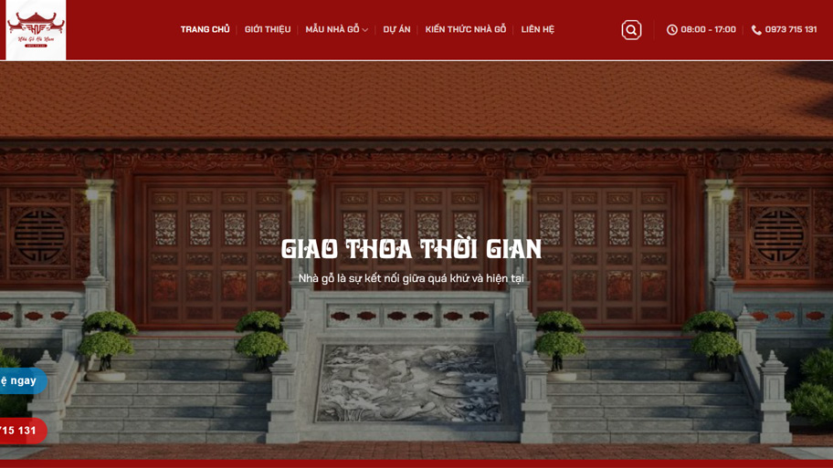 Kinh nghiệm chọn đơn vị thi công nhà gỗ uy tín