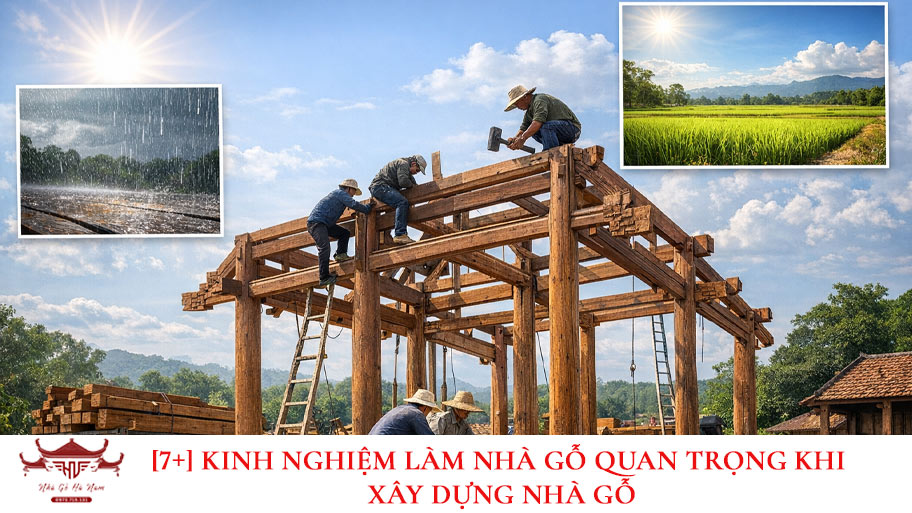 Kinh nghiệm làm nhà gỗ