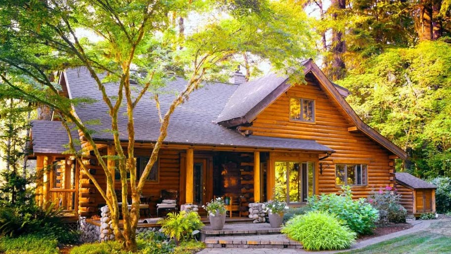 Mẫu nhà gỗ cấp 4 hiện đại