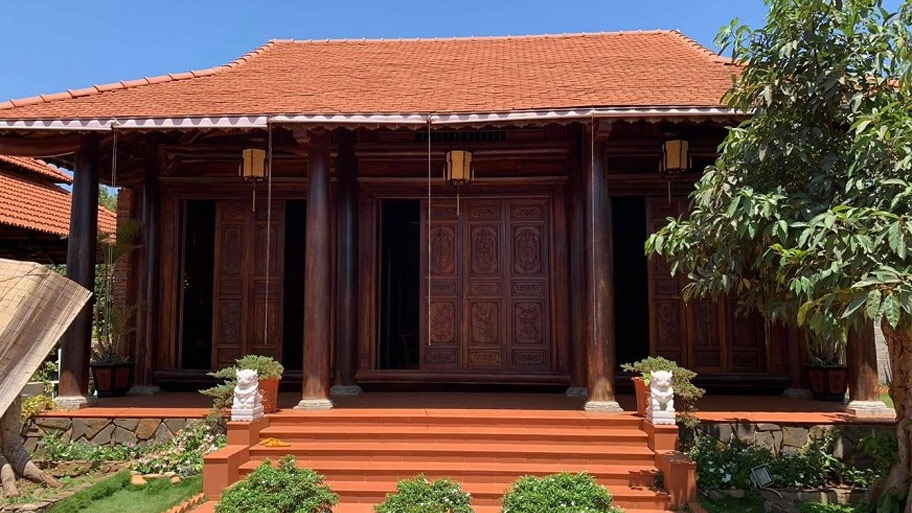 Mẫu nhà gỗ cấp 4 truyền thống