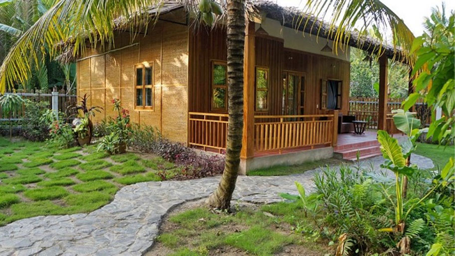 Mẫu nhà gỗ miền Tây 1 gian đẹp