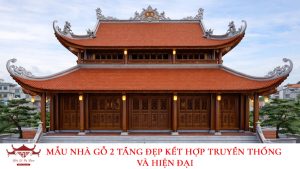 Nhà gỗ 2 tầng
