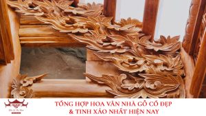 Hoa văn nhà gỗ cổ