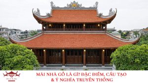 Mái nhà gỗ