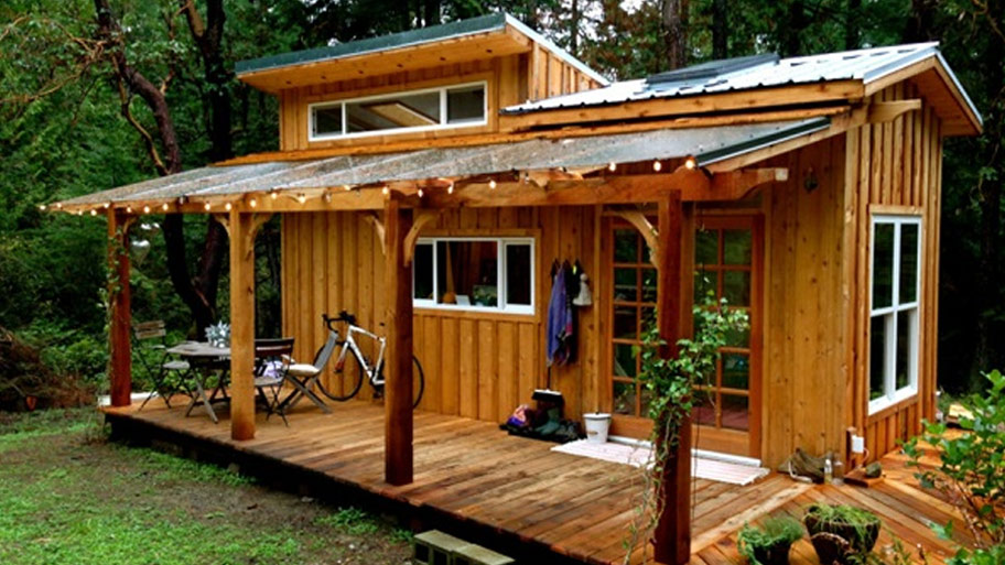 Mẫu thiết kế nhà gỗ mini độc đáo