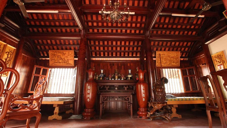 Thiết kế nội thất nhà gỗ