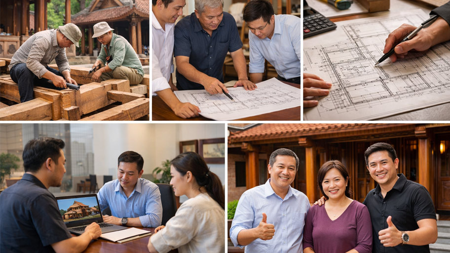 Tiêu chí lựa chọn công ty thiết kế nhà gỗ uy tín